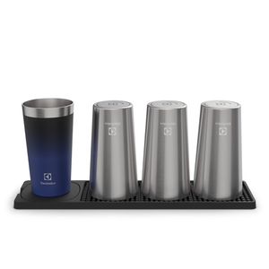 Suporte Emborrachado com 4 Porta-Copos Integrados Electrolux