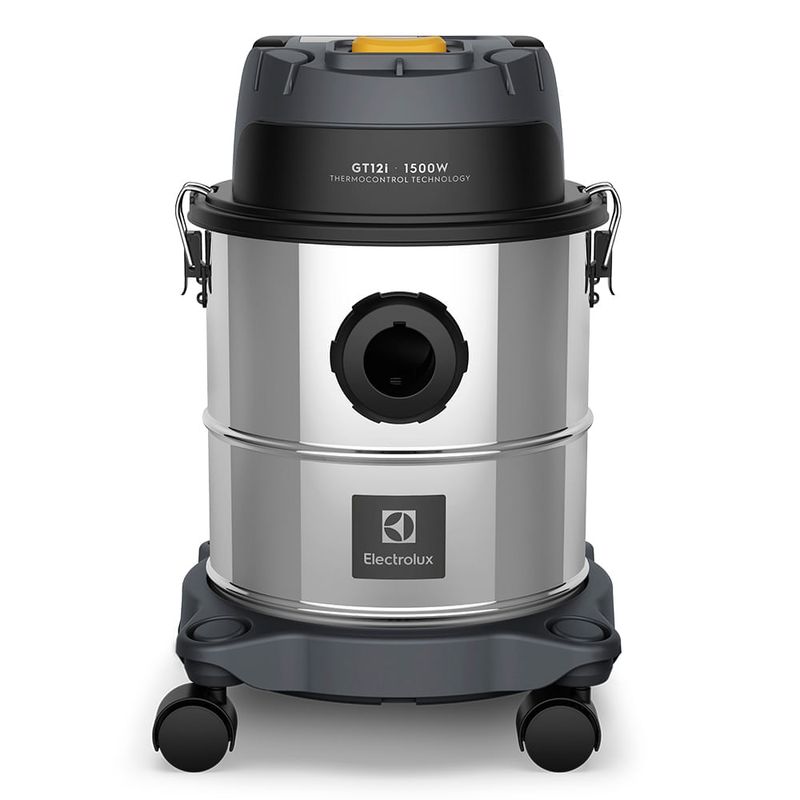 Aspirador de Pó e Água Electrolux 1500W 12L com ThermoControl e Função Sopro Inox (GT12l)-1782852117965