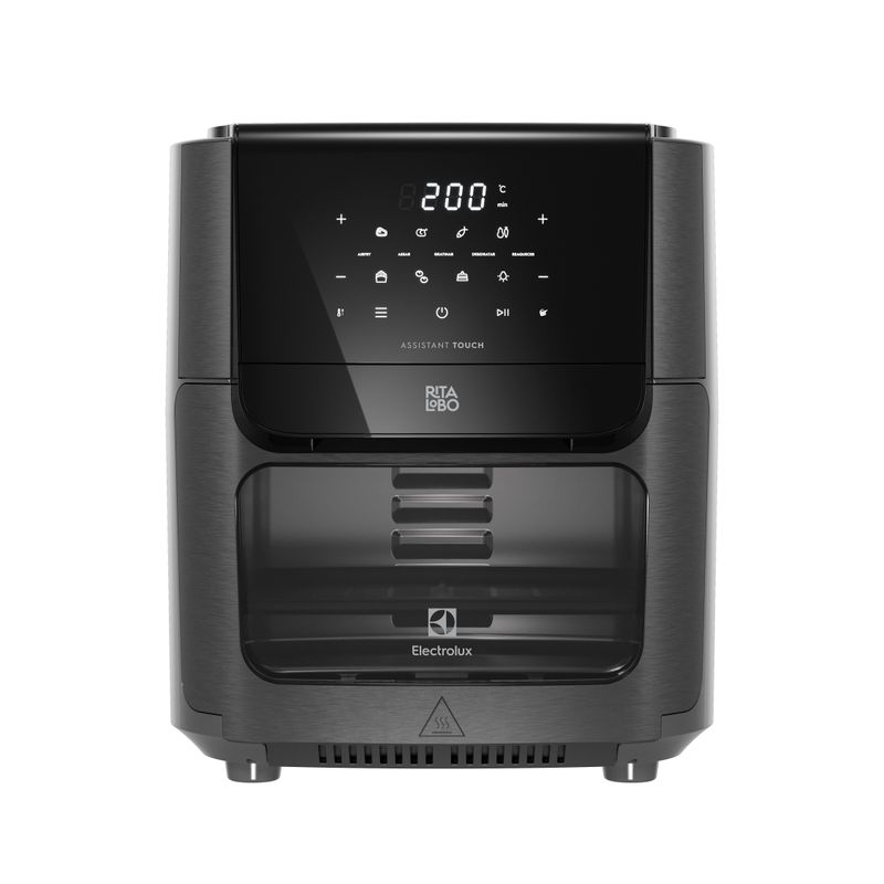 Air Fryer Oven Electrolux por Rita Lobo 12L Digital Grafite Experience 1700W (EAF85)-1782852908873
