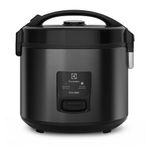 Panela de Arroz Elétrica Electrolux por Rita Lobo 3,5L Preta Efficient Visor Glass (ERC30)-1783086008117