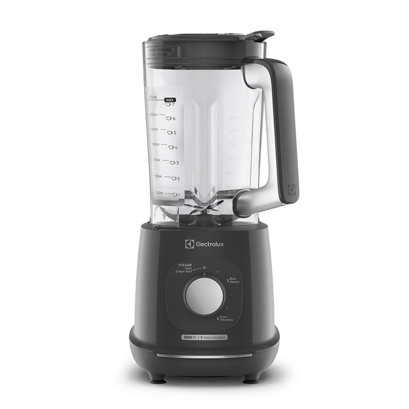 Liquidificador Electrolux 1000W 2.7L Efficient TriForce 5 Velocidades Cinza (EBL1000)-1783086106032