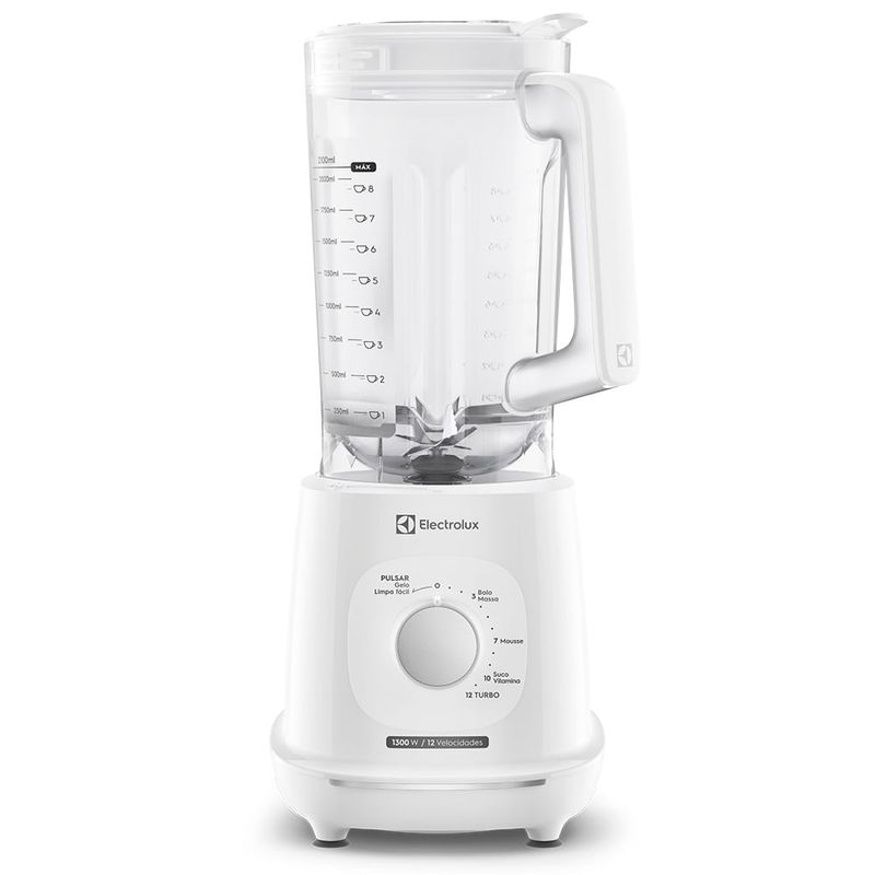 Liquidificador Electrolux 1300W 3.2L Efficient TriForce 12 Velocidades Branco (EBL1310)-1783086183509