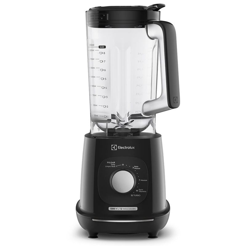Liquidificador Electrolux 1300W 3.2L Efficient TriForce 12 Velocidades Preto (EBL1300)-1783086309954