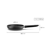Item inativo - Frigideira 20cm Antiaderente Cin Escuro-1786473254637